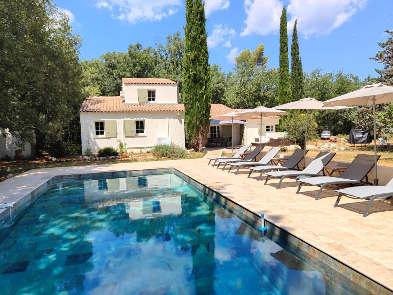 Villa Handres Nans-les-Pins Eksteriør bilde